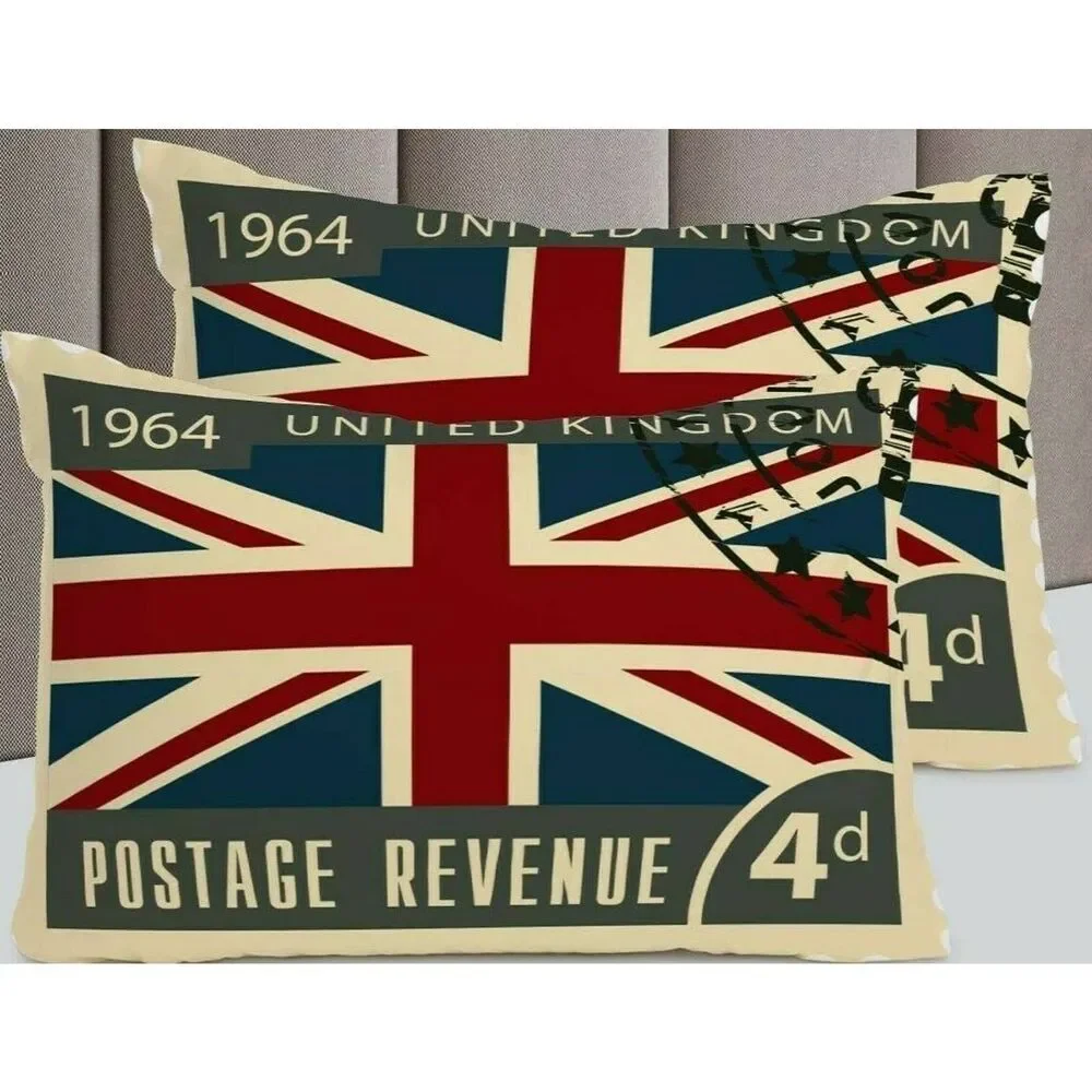 UNITED KINGDOM Queen Duvet Cover & Shams